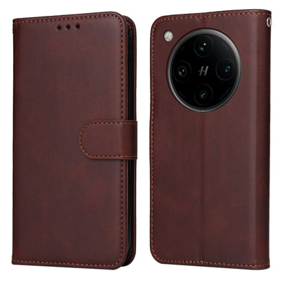 เคสโทรศัพท์หนังพลิกเนื้อลูกวัวคลาสสิก, For OPPO A58 4G, For OPPO Reno10 5G / Reno10 Pro 5G Global, For OPPO A78 4G, For OPPO Find X8 Pro, For OPPO Find X6 Pro, For OPPO Find X6, For OPPO A1 5G, For OPPO A79 5G