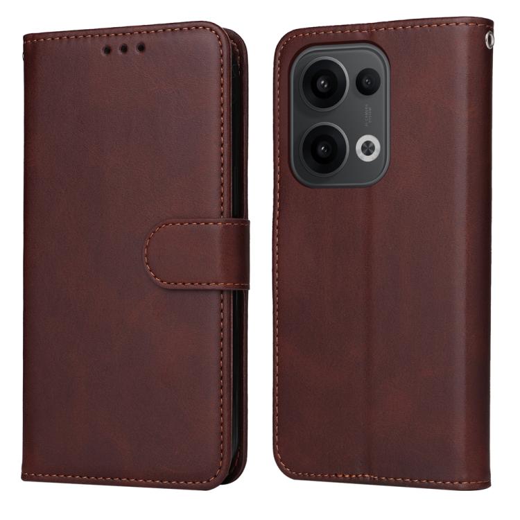 เคสโทรศัพท์หนังพลิกเนื้อลูกวัวคลาสสิก, For OPPO F33 Pro 5G, For OPPO Reno15 F 5G, For OPPO Reno15 5G Global / Reno 15c 5G, For OPPO A6 4G / 5G / A6x 5G Global, For OPPO Find X9, For OPPO A6 Pro 4G / 5G Global / F31 5G, For OPPO Find X9 Pro             ...