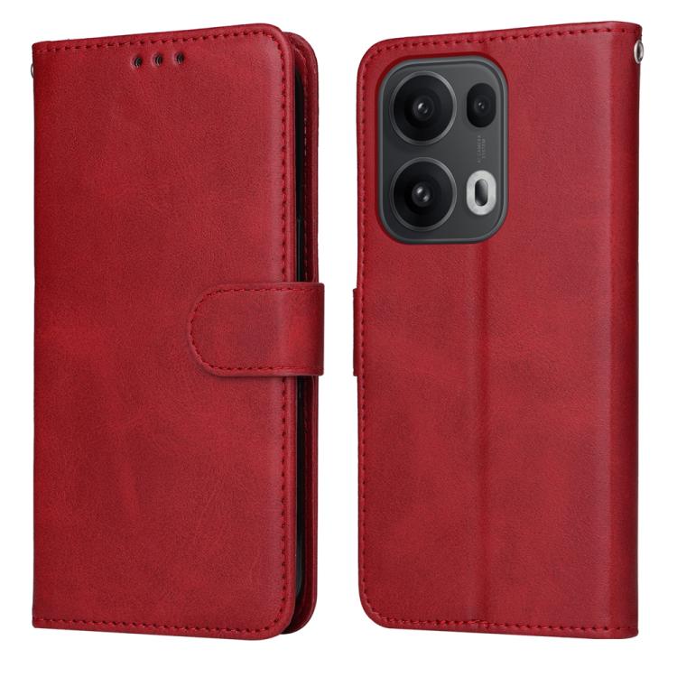 เคสโทรศัพท์หนังพลิกเนื้อลูกวัวคลาสสิก, For OPPO Reno13 Pro / Reno14 Pro Global, For OPPO F29 5G Global, For OPPO A5 Pro 5G Global, For OPPO Reno13 F 4G / 5G, For OPPO A5 Pro China, For OPPO Find X8, For OPPO Reno12 F 4G, For OPPO Reno12 F 5G Global    ...