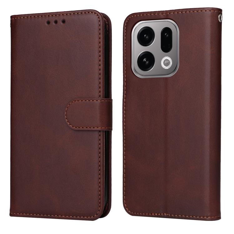 เคสโทรศัพท์หนังพลิกเนื้อลูกวัวคลาสสิก, For OPPO F33 Pro 5G, For OPPO Reno15 F 5G, For OPPO Reno15 5G Global / Reno 15c 5G, For OPPO A6 4G / 5G / A6x 5G Global, For OPPO Find X9, For OPPO A6 Pro 4G / 5G Global / F31 5G, For OPPO Find X9 Pro             ...