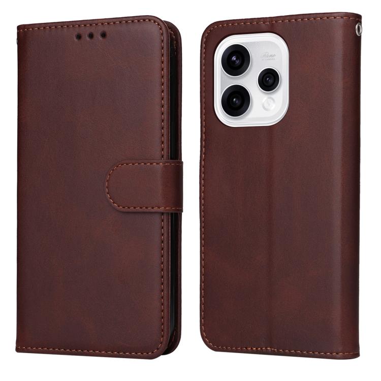 เคสโทรศัพท์หนังพลิกเนื้อลูกวัวคลาสสิก, For OPPO F33 Pro 5G, For OPPO Reno15 F 5G, For OPPO Reno15 5G Global / Reno 15c 5G, For OPPO A6 4G / 5G / A6x 5G Global, For OPPO Find X9, For OPPO A6 Pro 4G / 5G Global / F31 5G, For OPPO Find X9 Pro             ...