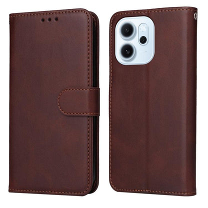 เคสโทรศัพท์หนังพลิกเนื้อลูกวัวคลาสสิก, For OPPO F33 Pro 5G, For OPPO Reno15 F 5G, For OPPO Reno15 5G Global / Reno 15c 5G, For OPPO A6 4G / 5G / A6x 5G Global, For OPPO Find X9, For OPPO A6 Pro 4G / 5G Global / F31 5G, For OPPO Find X9 Pro             ...