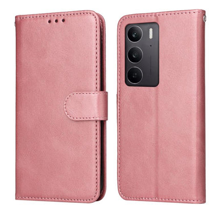 เคสโทรศัพท์หนังพลิกเนื้อลูกวัวคลาสสิก, For Realme 16 Pro+ 5G, For Realme 16 Pro 5G, For Realme 15x 5G India / Realme C85 5G, For Realme C85 Pro 4G, For Realme 15T 5G, For Realme Narzo 80 Lite 4G / C71 India, For Realme 15 5G / Realme 15 Pro 5G         ...