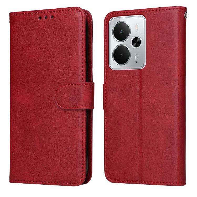 เคสโทรศัพท์หนังพลิกเนื้อลูกวัวคลาสสิก, For Realme 16 Pro+ 5G, For Realme 16 Pro 5G, For Realme 15x 5G India / Realme C85 5G, For Realme C85 Pro 4G, For Realme 15T 5G, For Realme Narzo 80 Lite 4G / C71 India, For Realme 15 5G / Realme 15 Pro 5G         ...