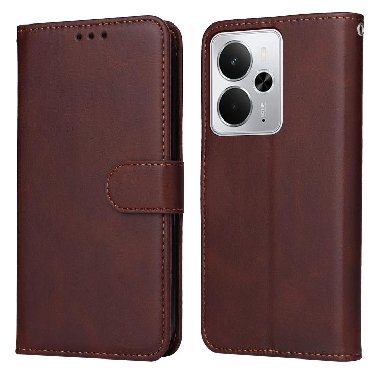 เคสโทรศัพท์หนังพลิกเนื้อลูกวัวคลาสสิก, For Realme 16 Pro+ 5G, For Realme 16 Pro 5G, For Realme 15x 5G India / Realme C85 5G, For Realme C85 Pro 4G, For Realme 15T 5G, For Realme Narzo 80 Lite 4G / C71 India, For Realme 15 5G / Realme 15 Pro 5G         ...