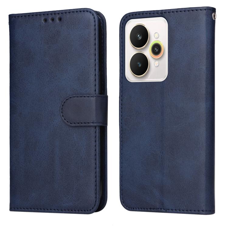 เคสโทรศัพท์หนังพลิกเนื้อลูกวัวคลาสสิก, For Realme 16 Pro+ 5G, For Realme 16 Pro 5G, For Realme 15x 5G India / Realme C85 5G, For Realme C85 Pro 4G, For Realme 15T 5G, For Realme Narzo 80 Lite 4G / C71 India, For Realme 15 5G / Realme 15 Pro 5G         ...