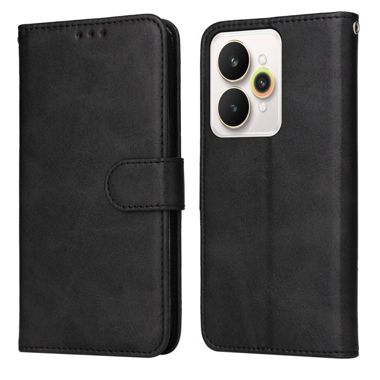 เคสโทรศัพท์หนังพลิกเนื้อลูกวัวคลาสสิก, For Realme 16 Pro+ 5G, For Realme 16 Pro 5G, For Realme 15x 5G India / Realme C85 5G, For Realme C85 Pro 4G, For Realme 15T 5G, For Realme Narzo 80 Lite 4G / C71 India, For Realme 15 5G / Realme 15 Pro 5G         ...