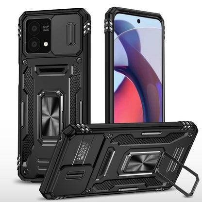 เคสโทรศัพท์ Armor PC + TPU Camera Shield, For Motorola Moto G Stylus 2023, For Motorola Moto G32