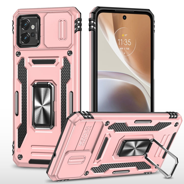 เคสโทรศัพท์ Armor PC + TPU Camera Shield, For Motorola Moto G Stylus 2023, For Motorola Moto G32