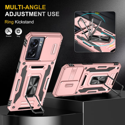 เคสโทรศัพท์ Armor PC + TPU Camera Shield, For OPPO A57 4G, For OPPO A77 4G