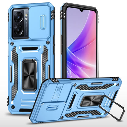 เคสโทรศัพท์ Armor PC + TPU Camera Shield, For OPPO A57 4G, For OPPO A77 4G