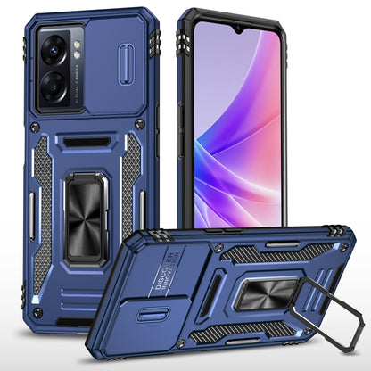 เคสโทรศัพท์ Armor PC + TPU Camera Shield, For OPPO A57 4G, For OPPO A77 4G