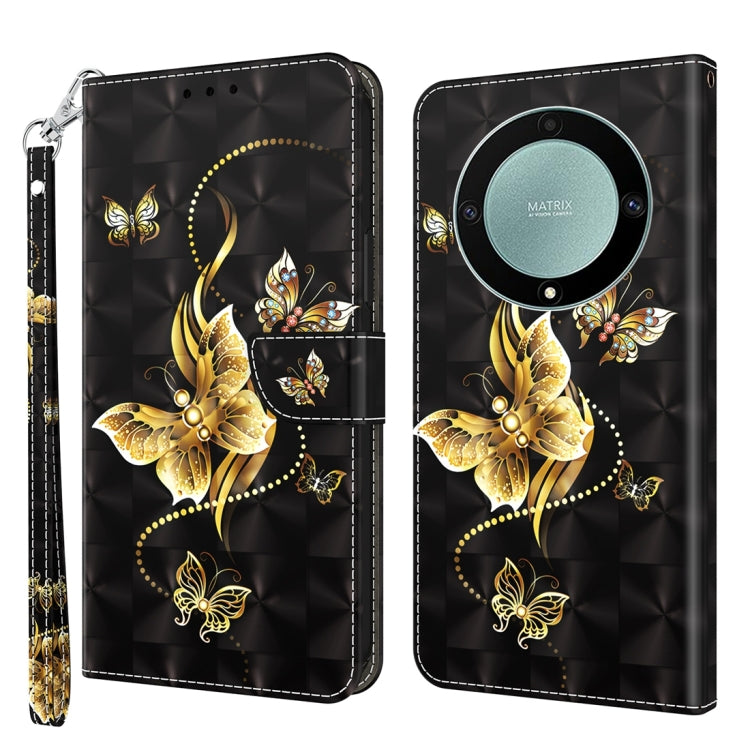 เคสโทรศัพท์หนังลายเพ้นท์ 3 มิติ, For Honor Magic5 Lite