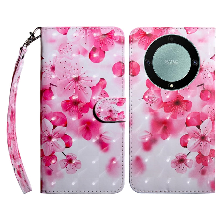 เคสโทรศัพท์หนังลายเพ้นท์ 3 มิติ, For Honor Magic5 Lite