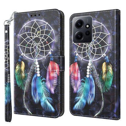 เคสโทรศัพท์หนังลายเพ้นท์ 3 มิติ, For Xiaomi Redmi Note  12 Pro+ 5G Global, For Xiaomi 12 Pro, For Xiaomi 12, For Xiaomi Redmi Note 10 Pro