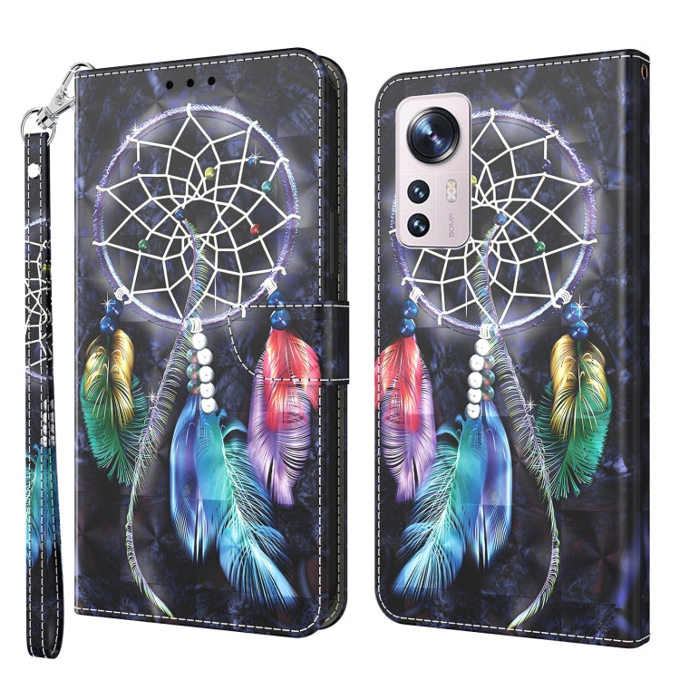 เคสโทรศัพท์หนังลายเพ้นท์ 3 มิติ, For Xiaomi Redmi Note  12 Pro+ 5G Global, For Xiaomi 12 Pro, For Xiaomi 12, For Xiaomi Redmi Note 10 Pro