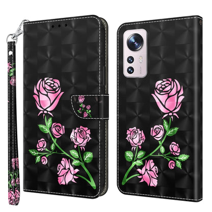 เคสโทรศัพท์หนังลายเพ้นท์ 3 มิติ, For Xiaomi Redmi Note  12 Pro+ 5G Global, For Xiaomi 12 Pro, For Xiaomi 12, For Xiaomi Redmi Note 10 Pro