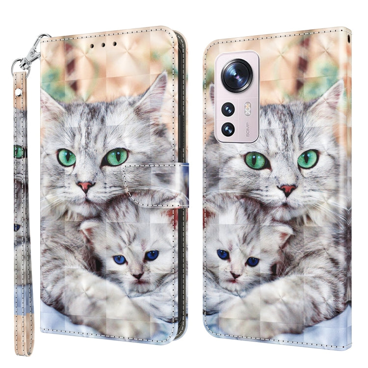 เคสโทรศัพท์หนังลายเพ้นท์ 3 มิติ, For Xiaomi Redmi Note  12 Pro+ 5G Global, For Xiaomi 12 Pro, For Xiaomi 12, For Xiaomi Redmi Note 10 Pro
