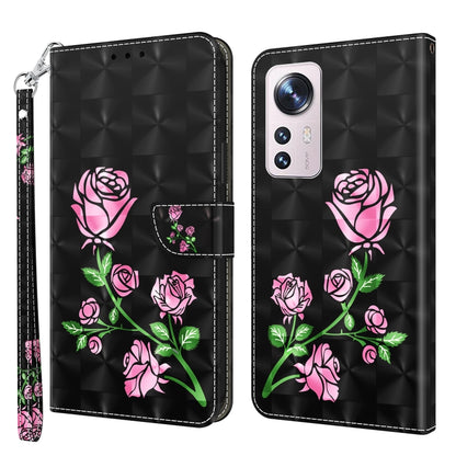 เคสโทรศัพท์หนังลายเพ้นท์ 3 มิติ, For Xiaomi Redmi Note  12 Pro+ 5G Global, For Xiaomi 12 Pro, For Xiaomi 12, For Xiaomi Redmi Note 10 Pro