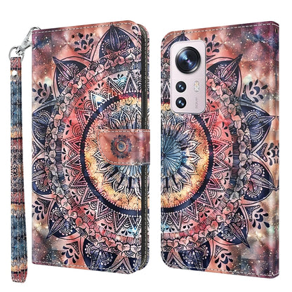 เคสโทรศัพท์หนังลายเพ้นท์ 3 มิติ, For Xiaomi Redmi Note  12 Pro+ 5G Global, For Xiaomi 12 Pro, For Xiaomi 12, For Xiaomi Redmi Note 10 Pro