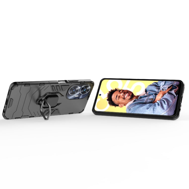 เคสกันกระแทก PC + TPU Holder, For Realme C55