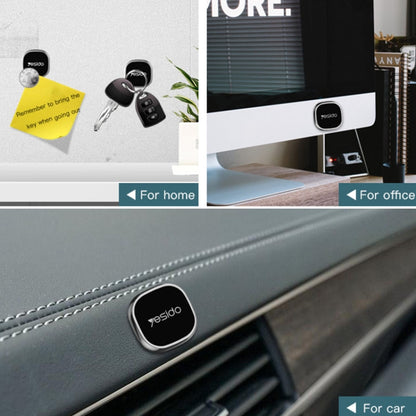 Yesido C81 Car Dashboard Mini ที่วางโทรศัพท์แบบแม่เหล็กแรงสูง, C81 (Black), C81 (Silver)