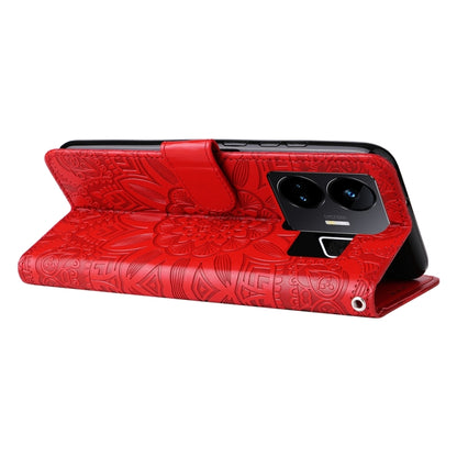 เคสโทรศัพท์หนังลายดอกทานตะวัน, For Realme GT Neo 5 5G / GT3