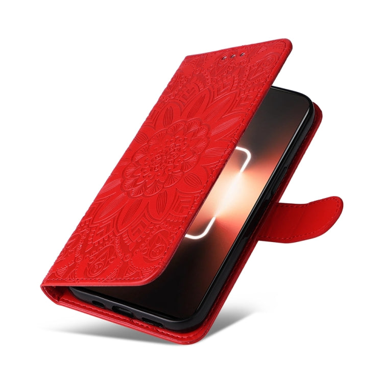 เคสโทรศัพท์หนังลายดอกทานตะวัน, For Realme GT Neo 5 5G / GT3