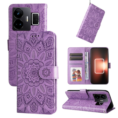 เคสโทรศัพท์หนังลายดอกทานตะวัน, For Realme GT Neo 5 5G / GT3