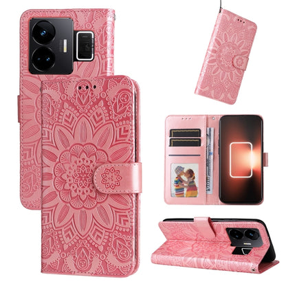 เคสโทรศัพท์หนังลายดอกทานตะวัน, For Realme GT Neo 5 5G / GT3