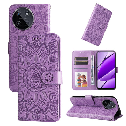 เคสโทรศัพท์หนังลายดอกทานตะวัน, For Realme 12 Pro+, For Realme C67 4G Global, For Realme C67 Global / 11 5G Taiwan Version, For Realme 11 4G Global, For Realme C53 / Narzo N53, For Realme 11, For Realme 11 Pro / 11 Pro+, For Realme C65 4G, For Realme C55
