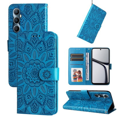 เคสโทรศัพท์หนังลายดอกทานตะวัน, For Realme 12 Pro+, For Realme C67 4G Global, For Realme C67 Global / 11 5G Taiwan Version, For Realme 11 4G Global, For Realme C53 / Narzo N53, For Realme 11, For Realme 11 Pro / 11 Pro+, For Realme C65 4G, For Realme C55