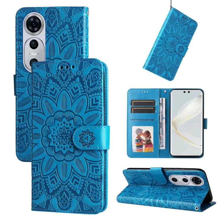 เคสโทรศัพท์หนังดอกทานตะวันลายนูน, For Huawei nova 13 Pro, For Huawei nova 13 / nova 12, For Huawei Enjoy 70 Pro, For Huawei Enjoy 70, For Huawei nova 11 SE, For Huawei nova 12 Pro, For Huawei Mate 60, For Huawei Mate 60 Pro, For Huawei nova 11 Pro