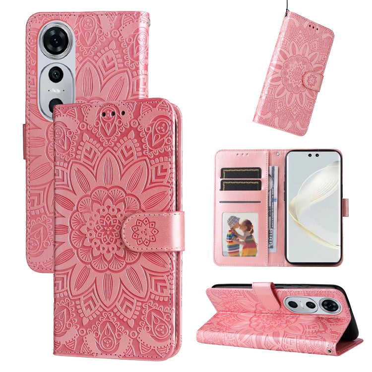 เคสโทรศัพท์หนังดอกทานตะวันลายนูน, For Huawei nova 13 Pro, For Huawei nova 13 / nova 12, For Huawei Enjoy 70 Pro, For Huawei Enjoy 70, For Huawei nova 11 SE, For Huawei nova 12 Pro, For Huawei Mate 60, For Huawei Mate 60 Pro, For Huawei nova 11 Pro