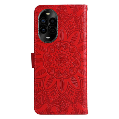 เคสโทรศัพท์หนังดอกทานตะวันลายนูน, For Huawei nova 13 Pro, For Huawei nova 13 / nova 12, For Huawei Enjoy 70 Pro, For Huawei Enjoy 70, For Huawei nova 11 SE, For Huawei nova 12 Pro, For Huawei Mate 60, For Huawei Mate 60 Pro, For Huawei nova 11 Pro
