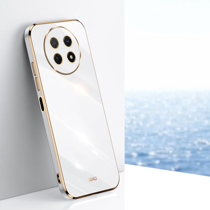 XINLI Straight Edge 6D Electroplate เคสโทรศัพท์ TPU, For Huawei Enjoy 80, For Huawei Nova 11 SE, For Huawei nova 12 Pro, For Huawei nova 12, For Huawei Maimang 20, For Huawei Enjoy 60X