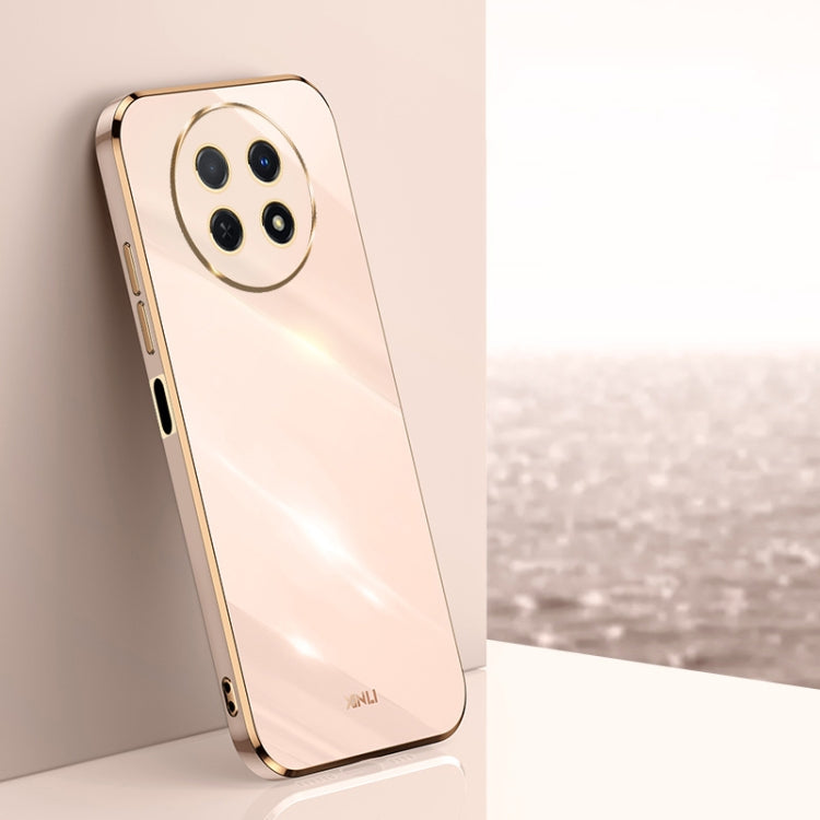XINLI Straight Edge 6D Electroplate เคสโทรศัพท์ TPU, For Huawei Enjoy 80, For Huawei Nova 11 SE, For Huawei nova 12 Pro, For Huawei nova 12, For Huawei Maimang 20, For Huawei Enjoy 60X