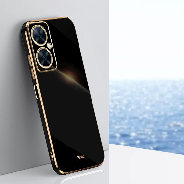 XINLI Straight Edge 6D Electroplate เคสโทรศัพท์ TPU, For Huawei Enjoy 80, For Huawei Nova 11 SE, For Huawei nova 12 Pro, For Huawei nova 12, For Huawei Maimang 20, For Huawei Enjoy 60X