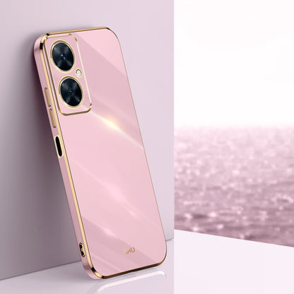 XINLI Straight Edge 6D Electroplate เคสโทรศัพท์ TPU, For Huawei Enjoy 80, For Huawei Nova 11 SE, For Huawei nova 12 Pro, For Huawei nova 12, For Huawei Maimang 20, For Huawei Enjoy 60X