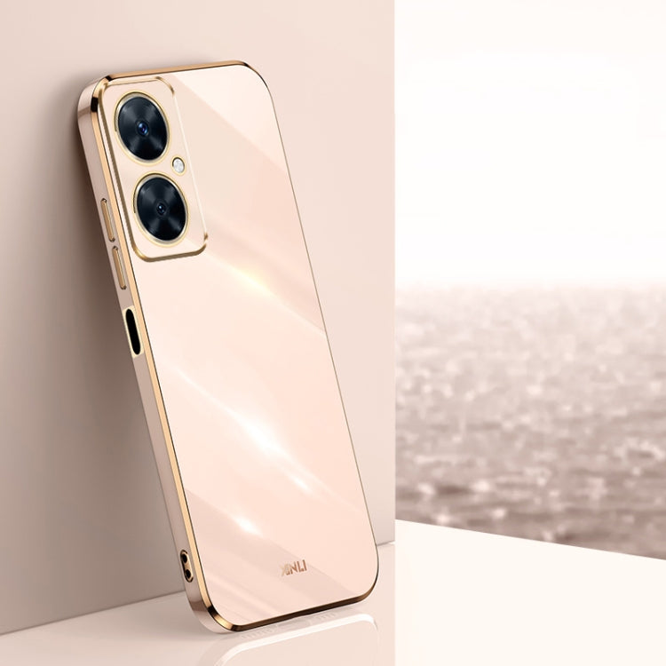 XINLI Straight Edge 6D Electroplate เคสโทรศัพท์ TPU, For Huawei Enjoy 80, For Huawei Nova 11 SE, For Huawei nova 12 Pro, For Huawei nova 12, For Huawei Maimang 20, For Huawei Enjoy 60X