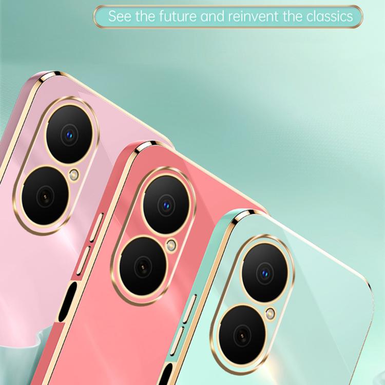 XINLI Straight Edge 6D Electroplate เคสโทรศัพท์ TPU, For Huawei Enjoy 80, For Huawei Nova 11 SE, For Huawei nova 12 Pro, For Huawei nova 12, For Huawei Maimang 20, For Huawei Enjoy 60X