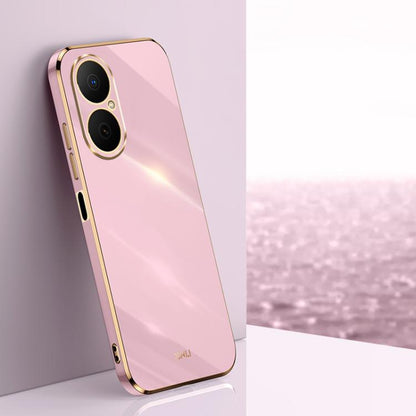 XINLI Straight Edge 6D Electroplate เคสโทรศัพท์ TPU, For Huawei Enjoy 80, For Huawei Nova 11 SE, For Huawei nova 12 Pro, For Huawei nova 12, For Huawei Maimang 20, For Huawei Enjoy 60X