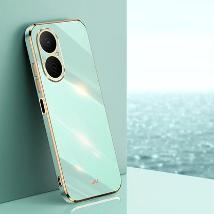 XINLI Straight Edge 6D Electroplate เคสโทรศัพท์ TPU, For Huawei Enjoy 80, For Huawei Nova 11 SE, For Huawei nova 12 Pro, For Huawei nova 12, For Huawei Maimang 20, For Huawei Enjoy 60X