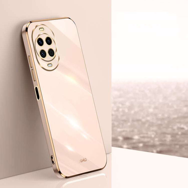XINLI Straight Edge 6D Electroplate เคสโทรศัพท์ TPU, For Huawei Mate 80 Pro Max, For Huawei Mate 80, For Huawei Mate 70 Air, For Huawei Nova 14 Ultra, For Huawei Nova 14 Pro, For Huawei Nova 14