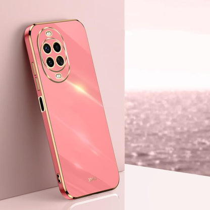XINLI Straight Edge 6D Electroplate เคสโทรศัพท์ TPU, For Huawei Mate 80 Pro Max, For Huawei Mate 80, For Huawei Mate 70 Air, For Huawei Nova 14 Ultra, For Huawei Nova 14 Pro, For Huawei Nova 14