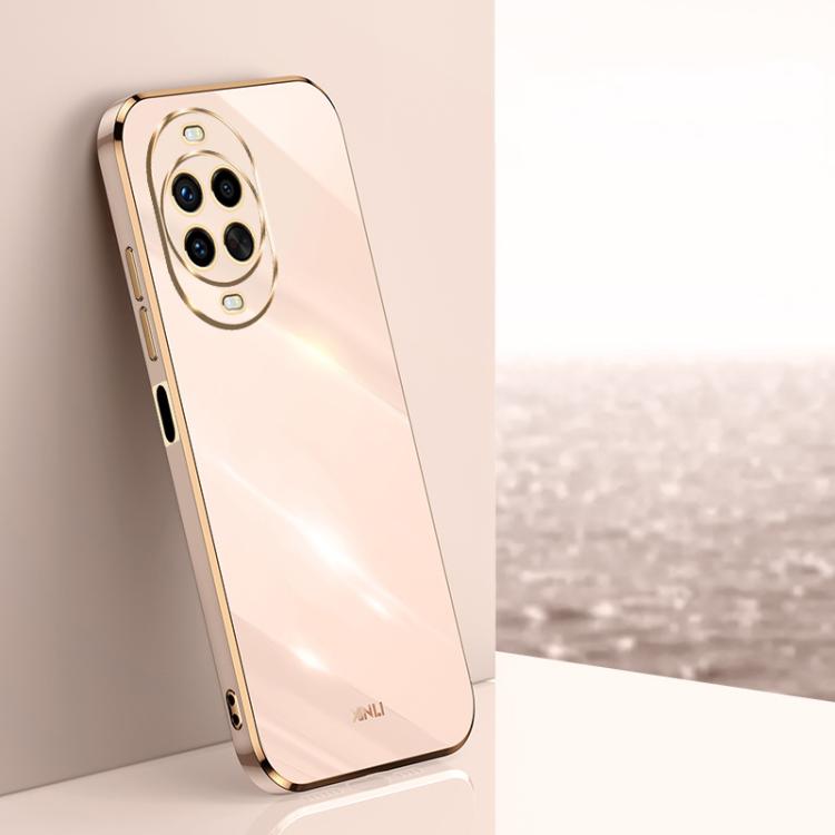 XINLI Straight Edge 6D Electroplate เคสโทรศัพท์ TPU, For Huawei Mate 80 Pro Max, For Huawei Mate 80, For Huawei Mate 70 Air, For Huawei Nova 14 Ultra, For Huawei Nova 14 Pro, For Huawei Nova 14