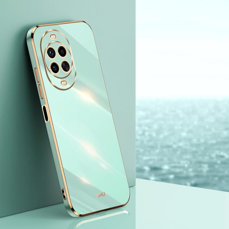 XINLI Straight Edge 6D Electroplate เคสโทรศัพท์ TPU, For Huawei Mate 80 Pro Max, For Huawei Mate 80, For Huawei Mate 70 Air, For Huawei Nova 14 Ultra, For Huawei Nova 14 Pro, For Huawei Nova 14