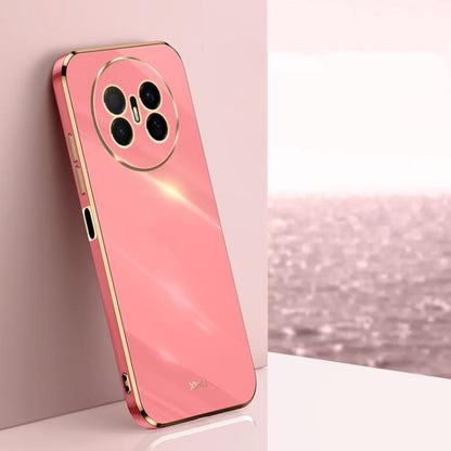 XINLI Straight Edge 6D Electroplate เคสโทรศัพท์ TPU, For Huawei Mate 80 Pro Max, For Huawei Mate 80, For Huawei Mate 70 Air, For Huawei Nova 14 Ultra, For Huawei Nova 14 Pro, For Huawei Nova 14