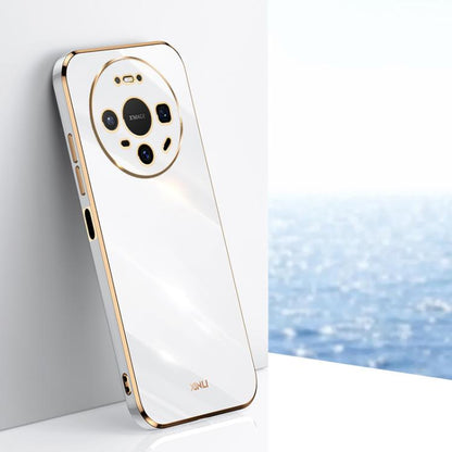 XINLI Straight Edge 6D Electroplate เคสโทรศัพท์ TPU, For Huawei Mate 80 Pro Max, For Huawei Mate 80, For Huawei Mate 70 Air, For Huawei Nova 14 Ultra, For Huawei Nova 14 Pro, For Huawei Nova 14