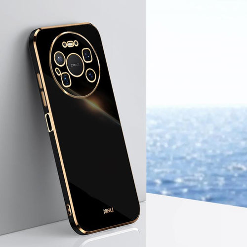 XINLI Straight Edge 6D Electroplate เคสโทรศัพท์ TPU, For Huawei Mate 80 Pro Max, For Huawei Mate 80, For Huawei Mate 70 Air, For Huawei Nova 14 Ultra, For Huawei Nova 14 Pro, For Huawei Nova 14